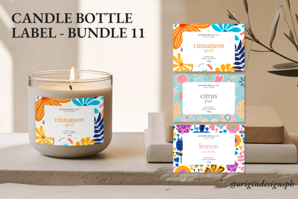 Canva Candle Label Template 11: A Designer's Guide to This Commercial-Ready Design