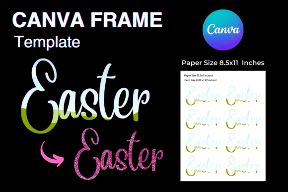 Craft Stunning Easter Memories with a Custom Canva Frame