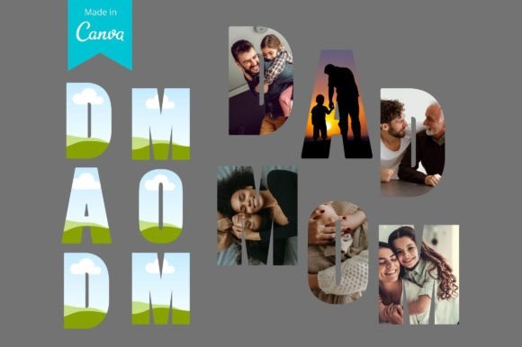 Design Meaningful Tributes with a Mom Dad Canva Frame Template