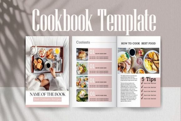 Design Your Culinary Legacy: The CookBook Template for Canva