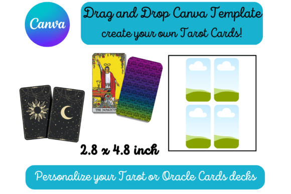 Design Your Own Deck: A Tarot Card Template for Canva