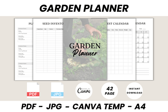 Plan Your Dream Garden with This Ultimate Canva Template