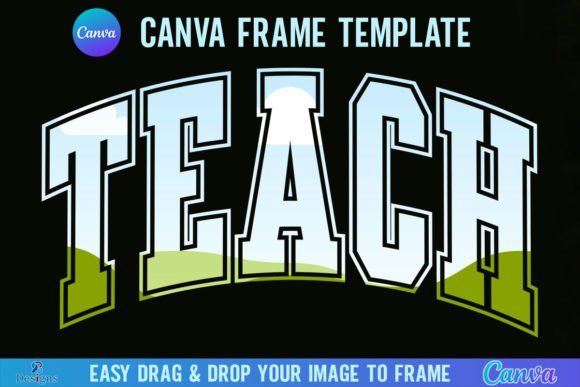 Teach Varsity Canva Template Frame: Elevate Your Brand's Game Day Spirit